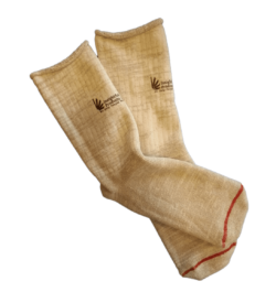 A pair of anti-microbial socks for use with the Step-Smart brace