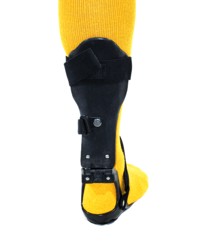 Step-Smart Brace with Cuffed Calf section, view from the back