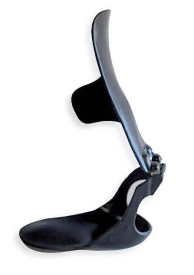 The Strapless Optional Step Smart brace, side view