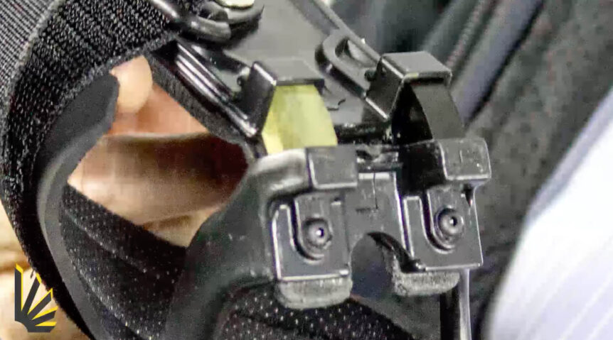 Bumpers being used on the Step-Smart brace
