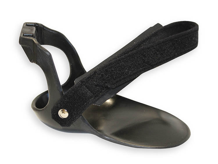 The Foot Section of the Step-Smart Brace with a strap