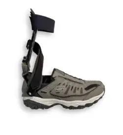 The Easy On Step Smart Brace, side view