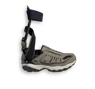 The Easy On Step Smart Brace, side view