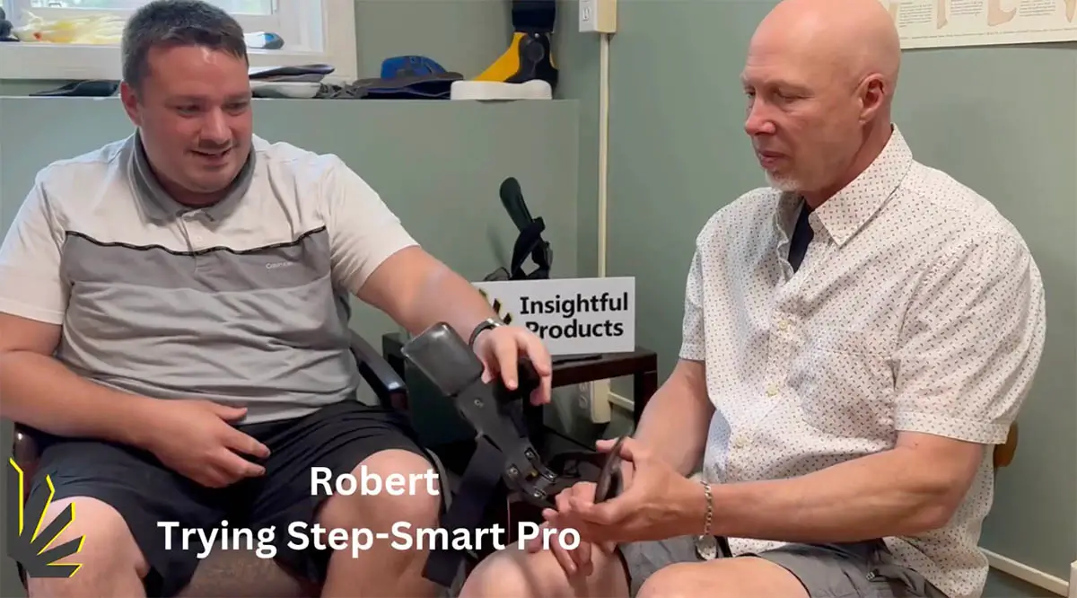 Robert sits with Ian Engelman and talks about his experience with the Step-Smart Pro